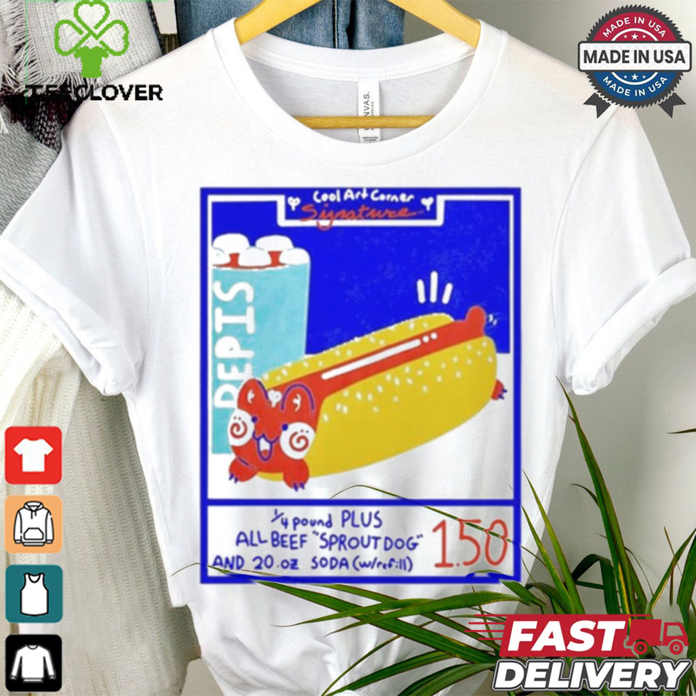Cool Art Corner Sproutco All Beef Sproutdog t shirt Cool Art Corner Sproutco All Beef Sproutdog t shirt