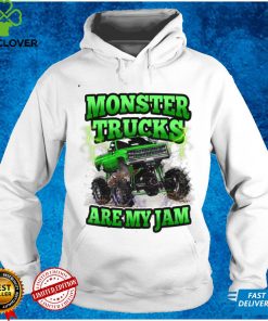 Cool Awesome Monster Trucks Are My Jam Monster Truck Party T Shirt Sweater Shirt