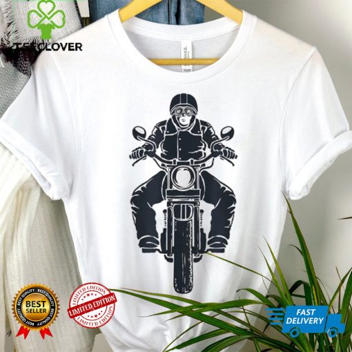 Cool Black Motorbike Biker Motorcycle Shirt