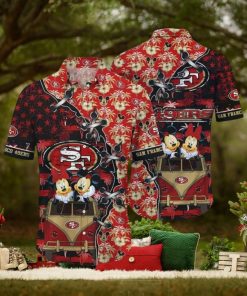 Cool Disney Mickey Mouse NFL San Francisco 49ers NFL Hawaiian Shirt