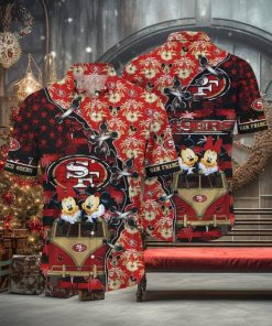 Cool Disney Mickey Mouse NFL San Francisco 49ers NFL Hawaiian Shirt