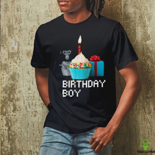 Cool Gorilla Tag Birthday Party Shirt