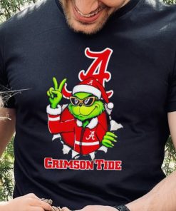 Cool Grinch Alabama Crimson Tide Christmas shirt