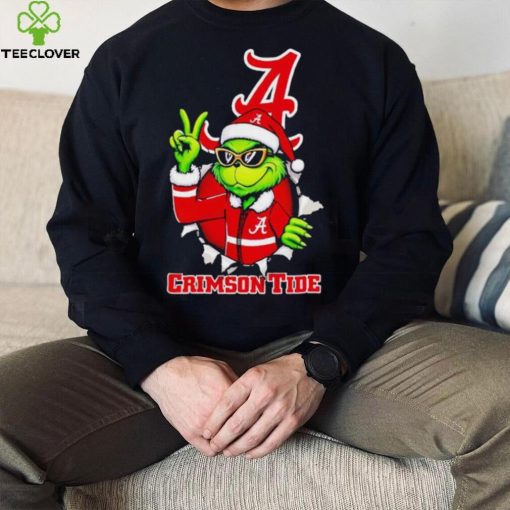 Cool Grinch Alabama Crimson Tide Christmas hoodie, sweater, longsleeve, shirt v-neck, t-shirt