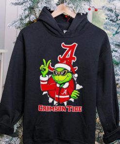 Cool Grinch Alabama Crimson Tide Christmas hoodie, sweater, longsleeve, shirt v-neck, t-shirt