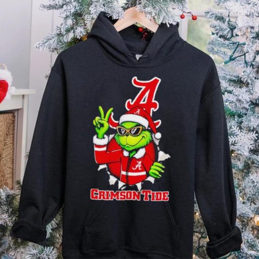 Cool Grinch Alabama Crimson Tide Christmas hoodie, sweater, longsleeve, shirt v-neck, t-shirt