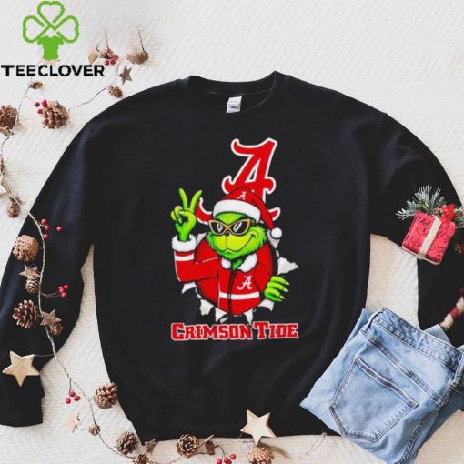 Cool Grinch Alabama Crimson Tide Christmas hoodie, sweater, longsleeve, shirt v-neck, t-shirt