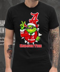 Cool Grinch Alabama Crimson Tide Christmas hoodie, sweater, longsleeve, shirt v-neck, t-shirt