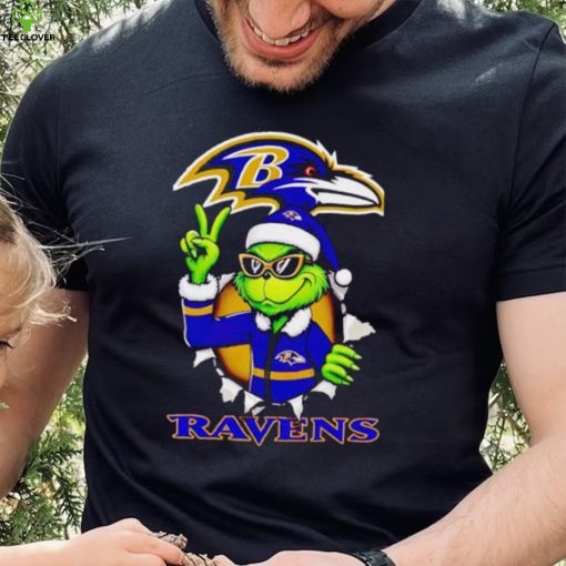 Cool Grinch Baltimore Ravens Christmas hoodie, sweater, longsleeve, shirt v-neck, t-shirt