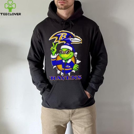 Cool Grinch Baltimore Ravens Christmas hoodie, sweater, longsleeve, shirt v-neck, t-shirt