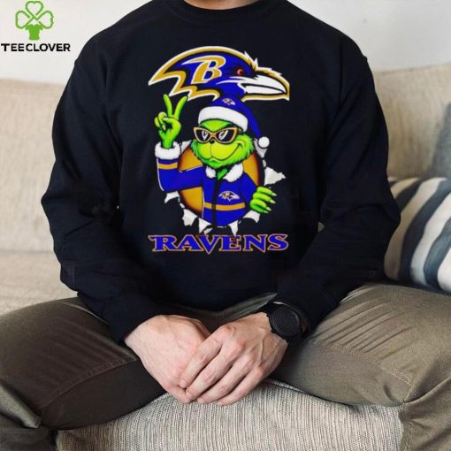 Cool Grinch Baltimore Ravens Christmas hoodie, sweater, longsleeve, shirt v-neck, t-shirt