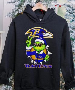 Cool Grinch Baltimore Ravens Christmas hoodie, sweater, longsleeve, shirt v-neck, t-shirt