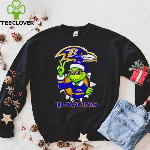 Cool Grinch Baltimore Ravens Christmas hoodie, sweater, longsleeve, shirt v-neck, t-shirt