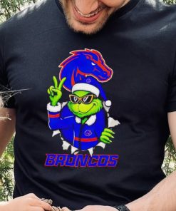 Cool Grinch Boise State Broncos Christmas shirt