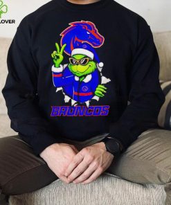 Cool Grinch Boise State Broncos Christmas hoodie, sweater, longsleeve, shirt v-neck, t-shirt