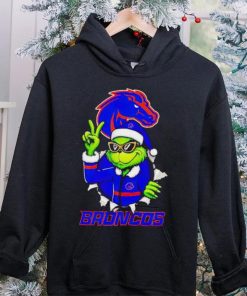 Cool Grinch Boise State Broncos Christmas hoodie, sweater, longsleeve, shirt v-neck, t-shirt