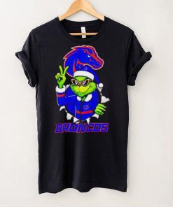 Cool Grinch Boise State Broncos Christmas hoodie, sweater, longsleeve, shirt v-neck, t-shirt