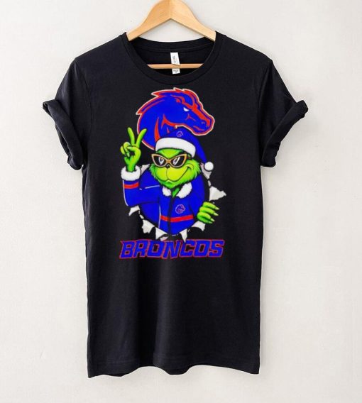 Cool Grinch Boise State Broncos Christmas hoodie, sweater, longsleeve, shirt v-neck, t-shirt