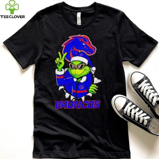 Cool Grinch Boise State Broncos Christmas hoodie, sweater, longsleeve, shirt v-neck, t-shirt