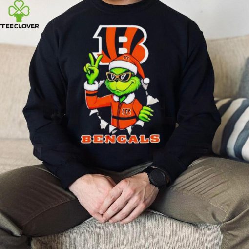 Cool Grinch Cincinnati Bengals Christmas hoodie, sweater, longsleeve, shirt v-neck, t-shirt