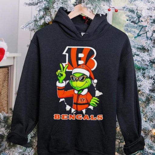 Cool Grinch Cincinnati Bengals Christmas hoodie, sweater, longsleeve, shirt v-neck, t-shirt