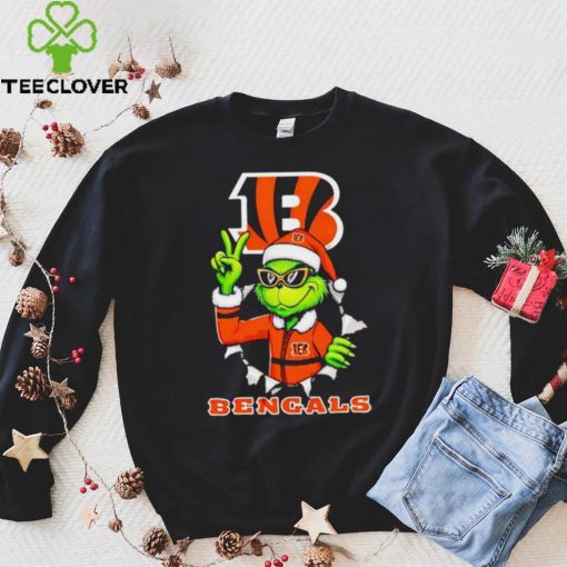 Cool Grinch Cincinnati Bengals Christmas hoodie, sweater, longsleeve, shirt v-neck, t-shirt