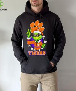 Cool Grinch Clemson Tigers Christmas hoodie, sweater, longsleeve, shirt v-neck, t-shirt