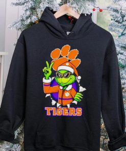 Cool Grinch Clemson Tigers Christmas hoodie, sweater, longsleeve, shirt v-neck, t-shirt