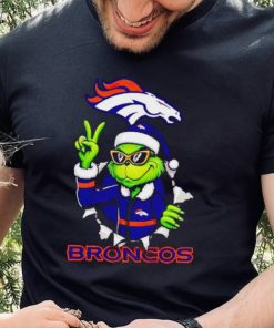 Cool Grinch Denver Broncos Christmas shirt