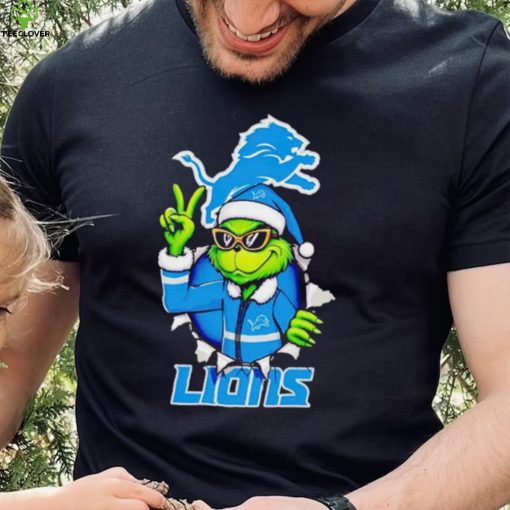 Cool Grinch Detroit Lions Christmas hoodie, sweater, longsleeve, shirt v-neck, t-shirt