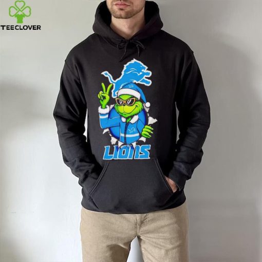 Cool Grinch Detroit Lions Christmas hoodie, sweater, longsleeve, shirt v-neck, t-shirt