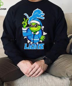 Cool Grinch Detroit Lions Christmas hoodie, sweater, longsleeve, shirt v-neck, t-shirt