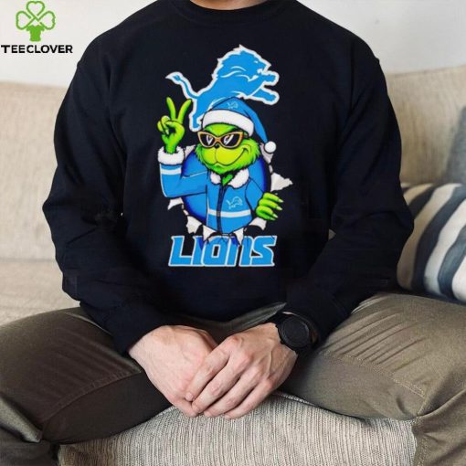 Cool Grinch Detroit Lions Christmas hoodie, sweater, longsleeve, shirt v-neck, t-shirt