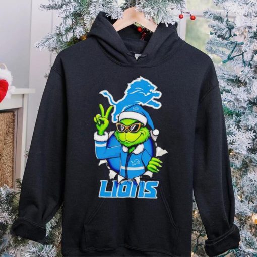 Cool Grinch Detroit Lions Christmas hoodie, sweater, longsleeve, shirt v-neck, t-shirt