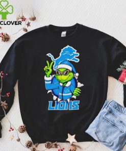 Cool Grinch Detroit Lions Christmas hoodie, sweater, longsleeve, shirt v-neck, t-shirt