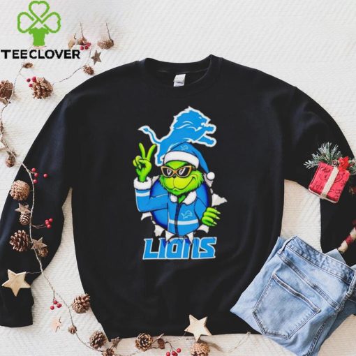 Cool Grinch Detroit Lions Christmas hoodie, sweater, longsleeve, shirt v-neck, t-shirt