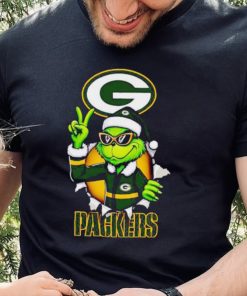 Cool Grinch Green Bay Packers Christmas shirt