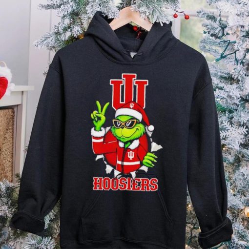 Cool Grinch Indiana Hoosiers Christmas hoodie, sweater, longsleeve, shirt v-neck, t-shirt