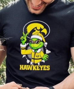 Cool Grinch Iowa Hawkeyes Christmas shirt