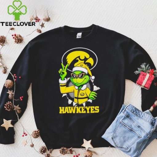 Cool Grinch Iowa Hawkeyes Christmas hoodie, sweater, longsleeve, shirt v-neck, t-shirt