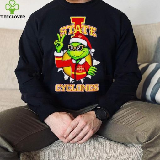 Cool Grinch Iowa State Cyclones Christmas hoodie, sweater, longsleeve, shirt v-neck, t-shirt