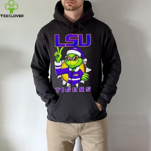 Cool Grinch LSU Tigers Christmas hoodie, sweater, longsleeve, shirt v-neck, t-shirt