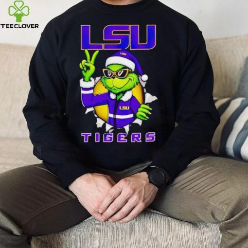 Cool Grinch LSU Tigers Christmas hoodie, sweater, longsleeve, shirt v-neck, t-shirt