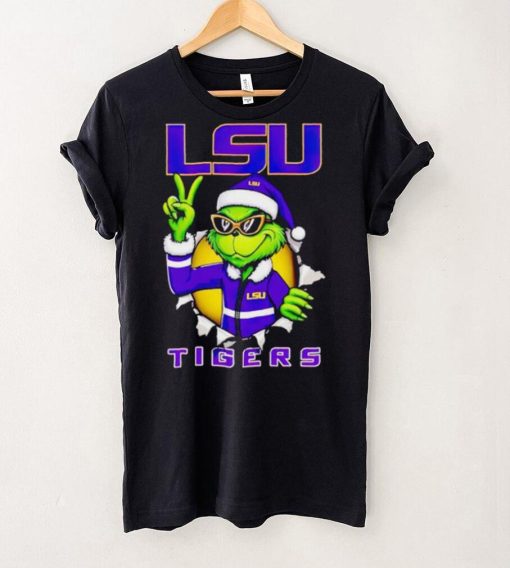 Cool Grinch LSU Tigers Christmas hoodie, sweater, longsleeve, shirt v-neck, t-shirt