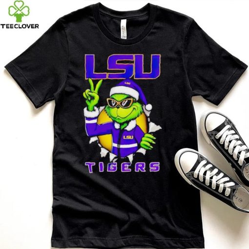 Cool Grinch LSU Tigers Christmas hoodie, sweater, longsleeve, shirt v-neck, t-shirt