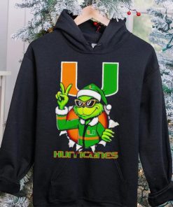 Cool Grinch Miami Hurricanes Christmas hoodie, sweater, longsleeve, shirt v-neck, t-shirt