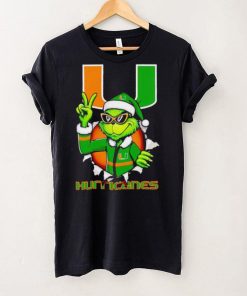 Cool Grinch Miami Hurricanes Christmas hoodie, sweater, longsleeve, shirt v-neck, t-shirt