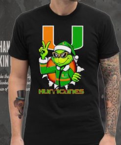 Cool Grinch Miami Hurricanes Christmas hoodie, sweater, longsleeve, shirt v-neck, t-shirt