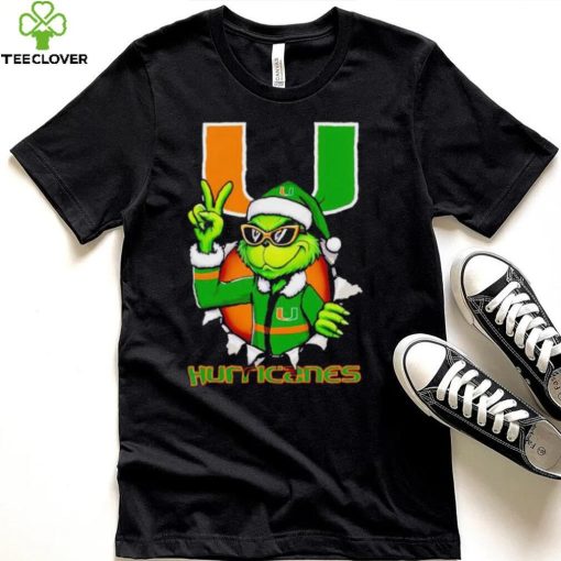 Cool Grinch Miami Hurricanes Christmas hoodie, sweater, longsleeve, shirt v-neck, t-shirt