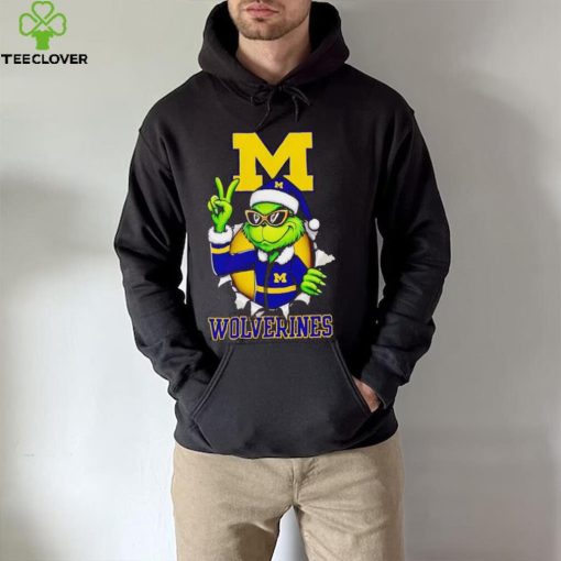 Cool Grinch Michigan Wolverines Christmas hoodie, sweater, longsleeve, shirt v-neck, t-shirt